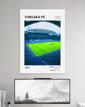 Chelsea FC Football Wall Poster