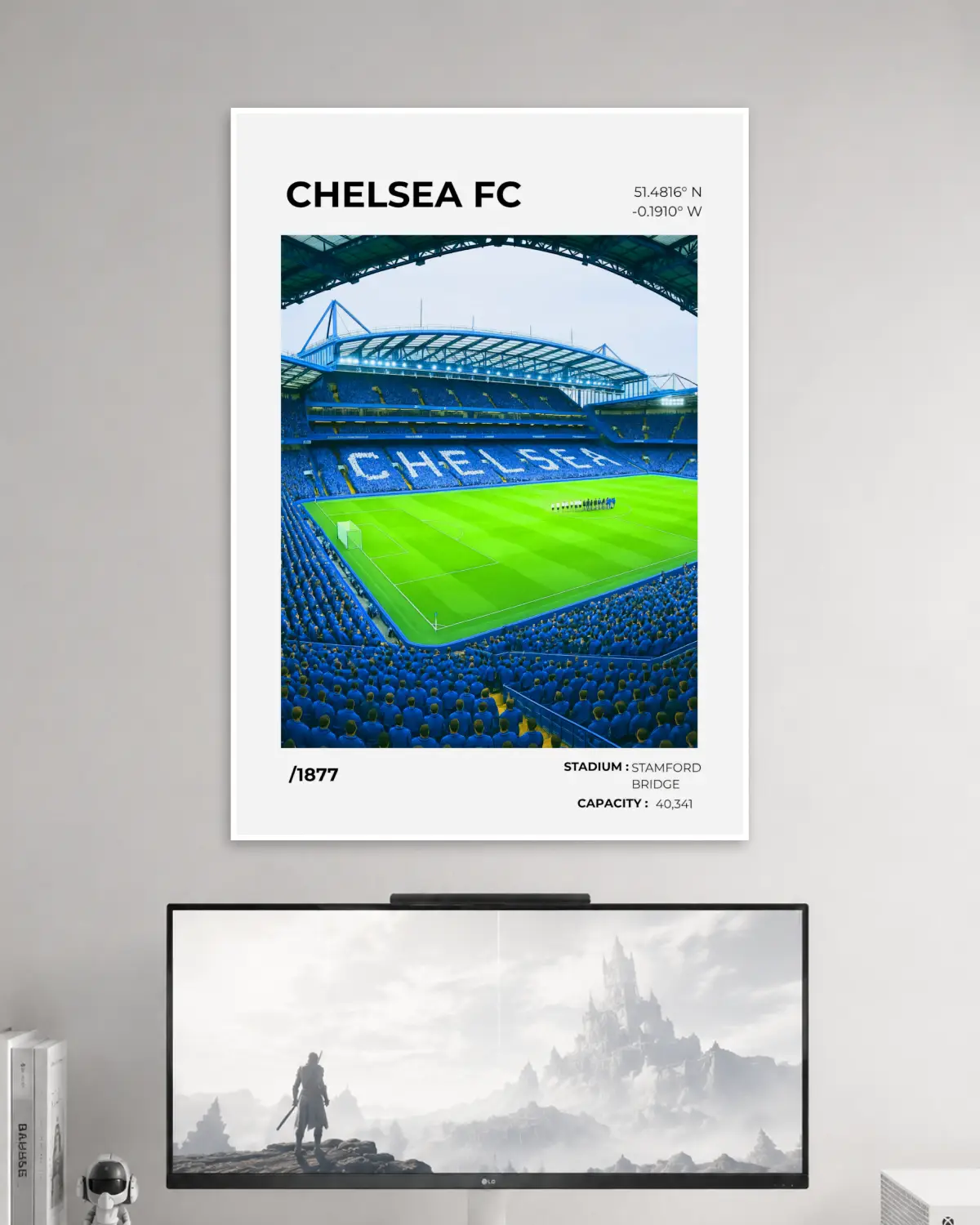 Chelsea FC Football Wall Poster