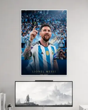Lionel Messi Wall Poster