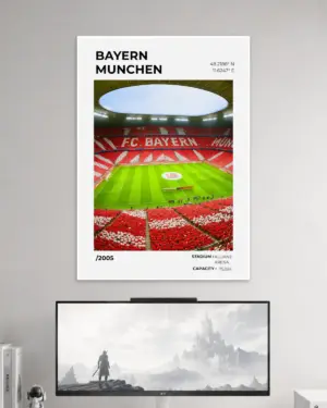 Bayern Munchen Football Wall Poster
