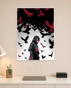 Itachi Uchiha Naruto Anime Poster