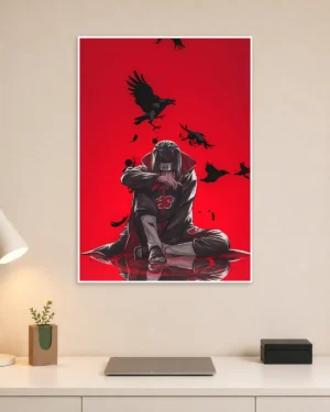 Itachi Uchiha Naruto Anime Poster