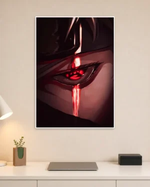 Kakashi Hatake Naruto Anime Poster