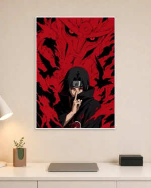 Itachi Uchiha Naruto Anime Poster