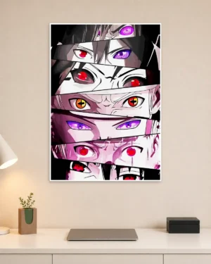 Naruto Eye Anime Poster