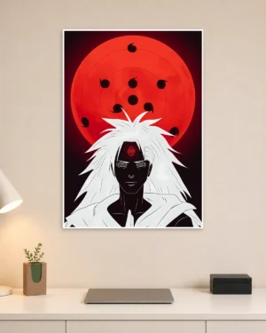 Madara Uchiha Naruto Anime Poster