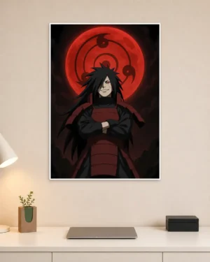 Madara Uchiha Naruto Anime Poster