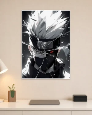 Kakashi Hatake Naruto Anime Poster