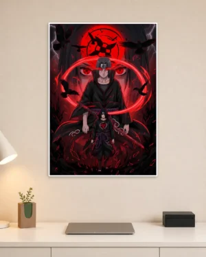 Itachi Uchiha Naruto Anime Poster