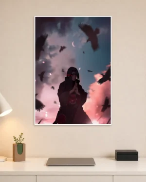 Itachi Uchiha Naruto Anime Poster