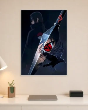 Itachi Uchiha Naruto Anime Poster