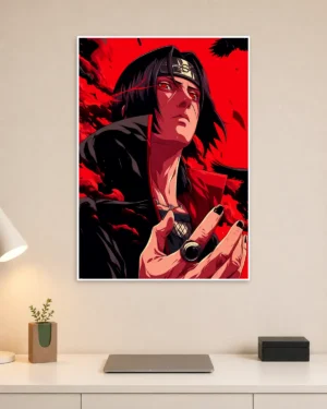 Itachi Uchiha Naruto Anime Poster