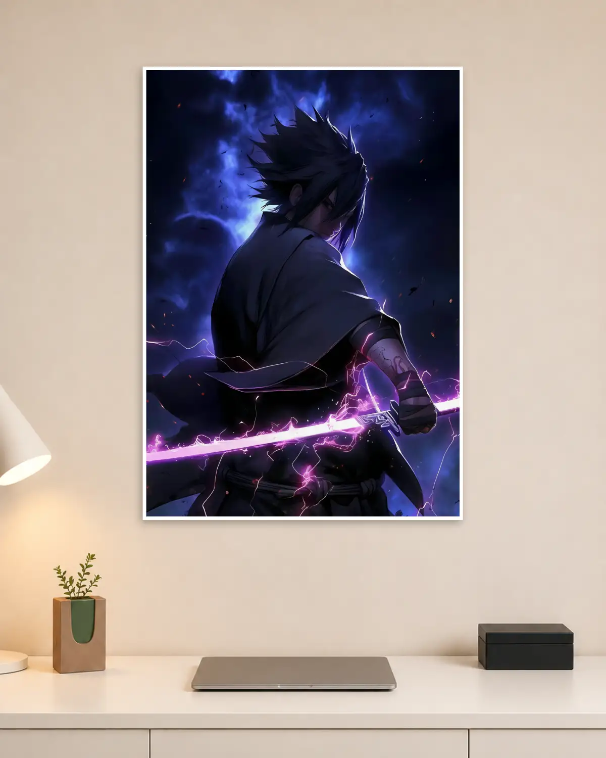 Sasuke Uchiha Naruto Anime Poster