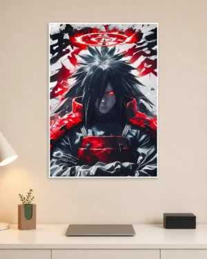 Madara Uchiha Naruto Anime Poster