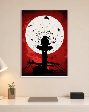 Itachi Uchiha Naruto Anime Poster