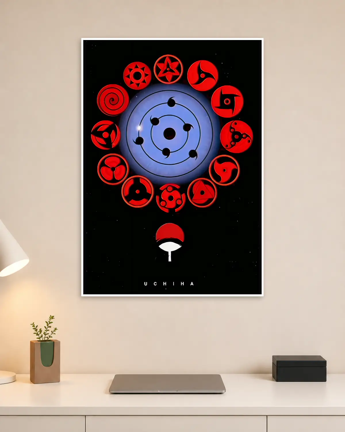 Mangekyou Sharingan Naruto Anime Poster